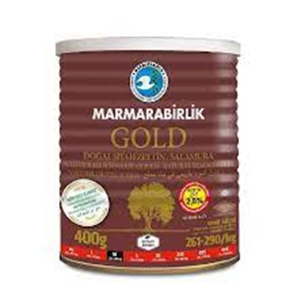 MARMARA BİRLİK GOLD ZEYTIN 400 GR XL