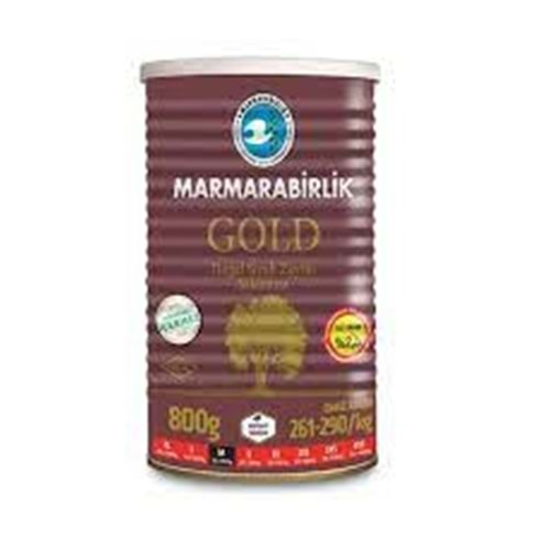 MARMARA BİRLİK DOGAL SIYAH ZEYTIN 800 GR GOLD M