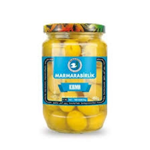 MARMARABİRLİK YESIL ZEYTIN 400 GR KIRMA