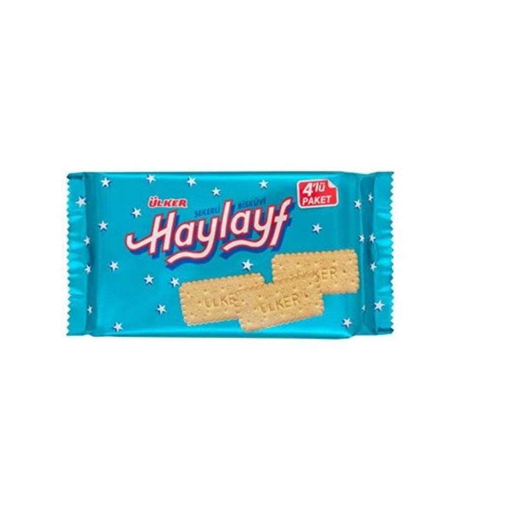 ÜLKER HAYLAYF BISKUVI 4 LU PAKET 256 GR