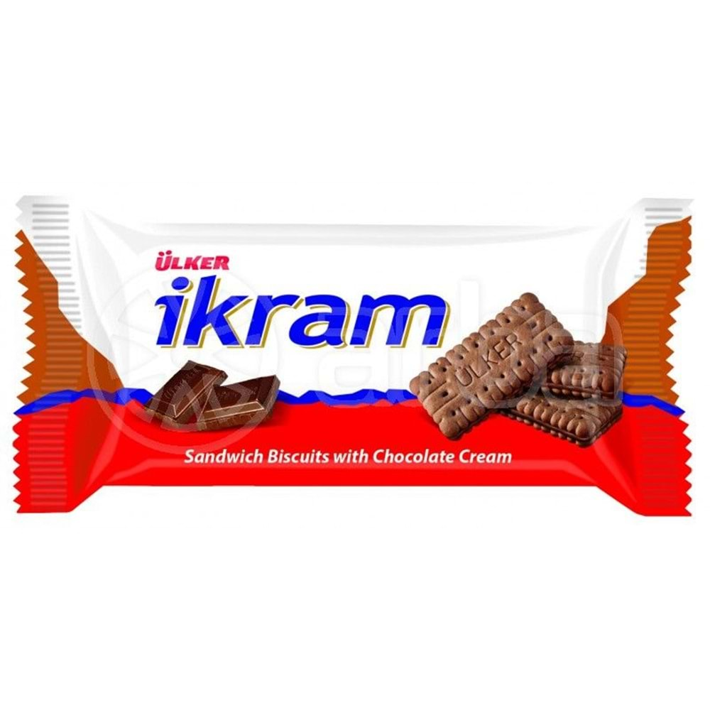 ÜLKER IKRAM BISKUVI 84 GR CIKOLATALI