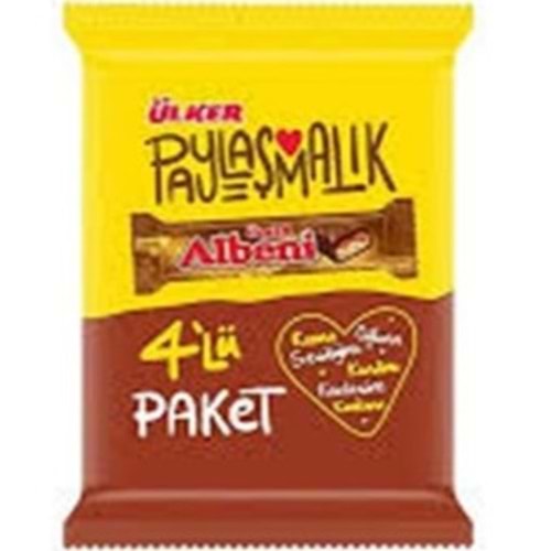 ÜLKER ALBENI CIKOLATA 4X40 GR