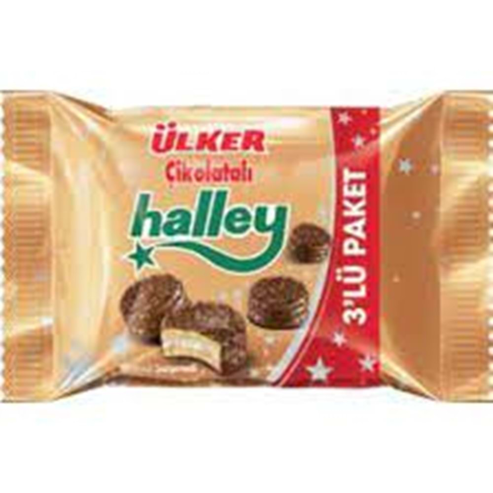 ÜLKER HALLEY 3 LU PAKET 198 GR