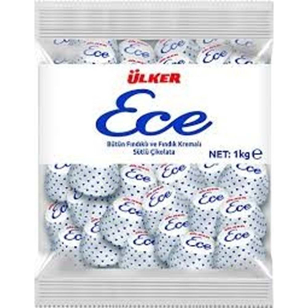 ÜLKER ECE CIKOLATA 1 KG FINDIKLI