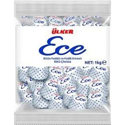 ÜLKER ECE CIKOLATA 1 KG FINDIKLI