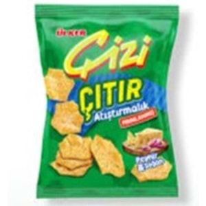 ÜLKER ÇİZİ ÇITIR ATIŞTIRMAŞIK 40 G PEYNİRLİ BİFTEK AROMALI