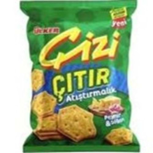 ÜLKER CIZI CITIR ATISTIRMALIK 40 GR PEYNIR SOGAN