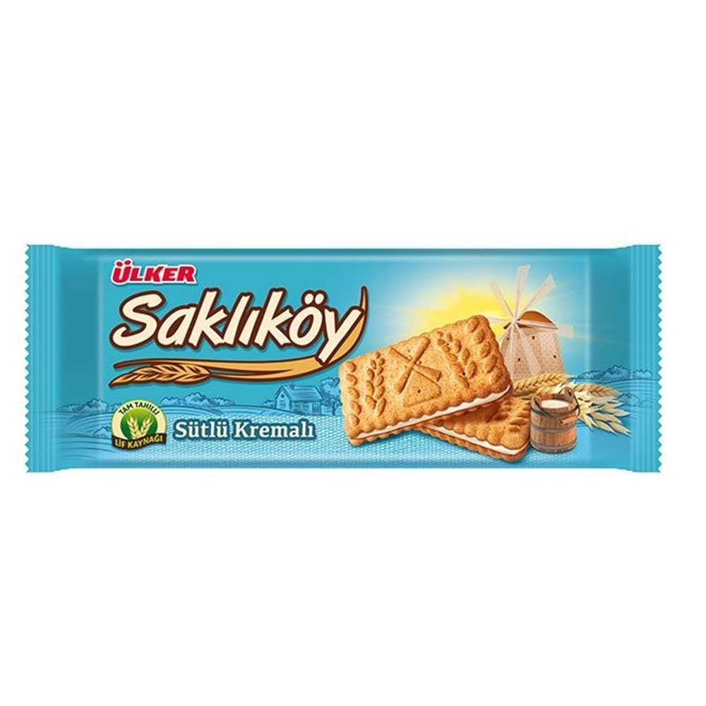 ÜLKER SAKLIKOY KREMALI BISKUVI 100 GR SUTLU