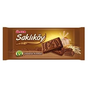 ÜLKER SAKLIKOY KREMALI BISKUVI 87 GR CIKOLATALI