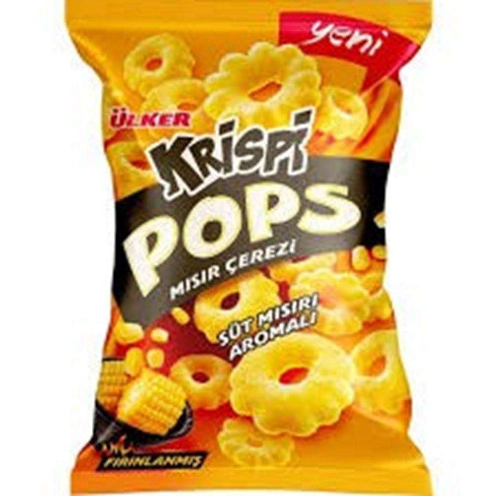 ÜLKER KRİSPİ MISIR ÇEREZİ 40 GR SÜT MISIRI AROMALI