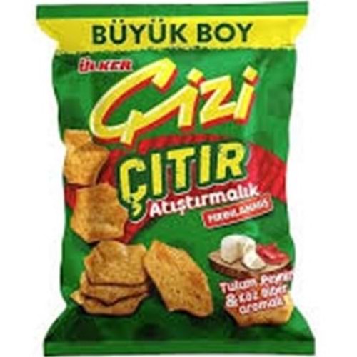 ÜLKER CIZI CITIR ATISTIRMALIK 80 GR TULUM PEYNIRI KOY BIBERLI