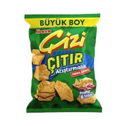 ÜLKER CIZI CITIR ATISTIRMALIK 80 GR PEYNIR SOGAN