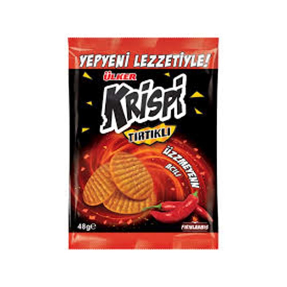 ÜLKER KRISPI TIRTIKLI KRAKER 48 GR ACILI