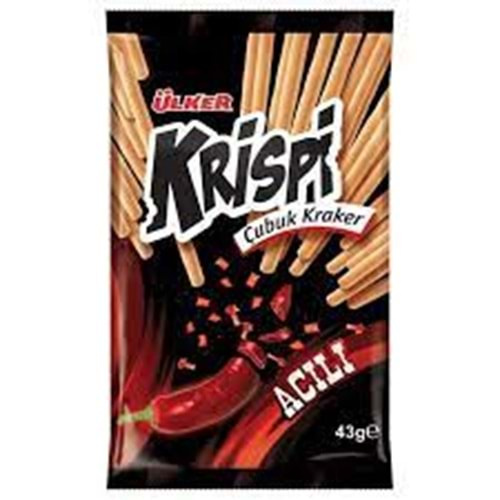 ÜLKER KRISPI ACILI CUBUK KRAKER 43 GR