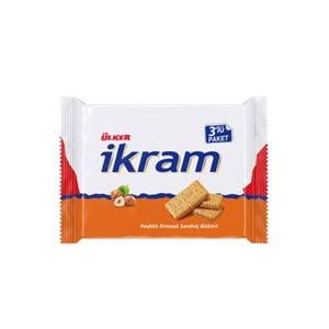 ÜLKER IKRAM BISKUVI 3 LU PAKET FINDIKLI 252 GR