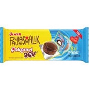 ÜLKER PAYLAŞMALIK DEV ÇOKOMEL 176 G 8 Lİ