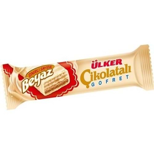 ÜLKER BEYAZ CIKOLATALI GOFRET 35 GR