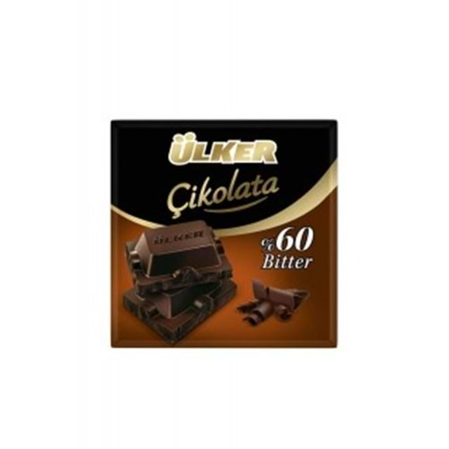 ÜLKER BITTER CIKOLATA 60 GR % 60