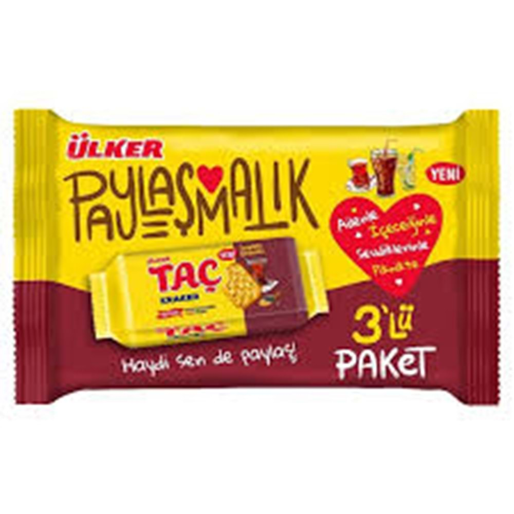 ÜLKER TAC KRAKER 3X76 GR