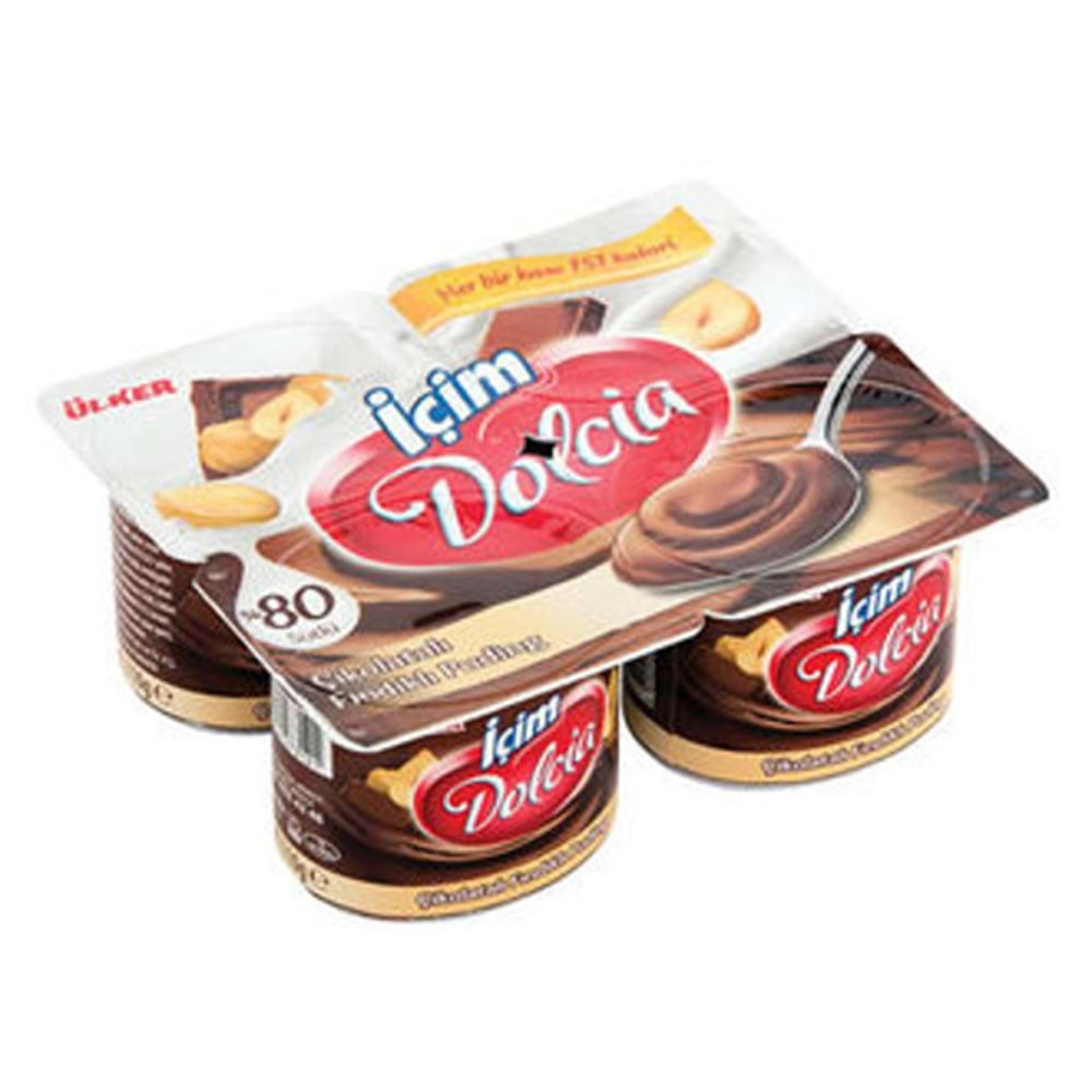 İÇİM DOLCIA PUDING 4X110 GR CIKOLATALA FINDIKLI