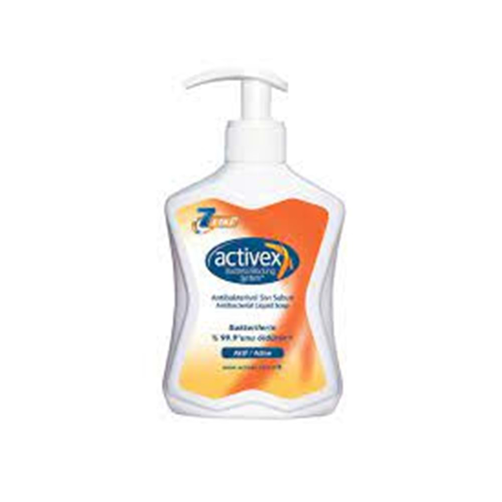 ACTİVEX ANTIBAKTERIYEL SIVI SABUN 300 ML AKTIF