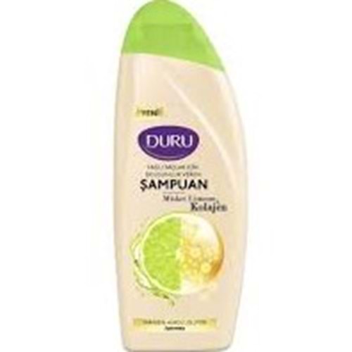 DURU ŞAMPUAN 500 ML YAĞLI SAÇLAR MİSKET LİMONU