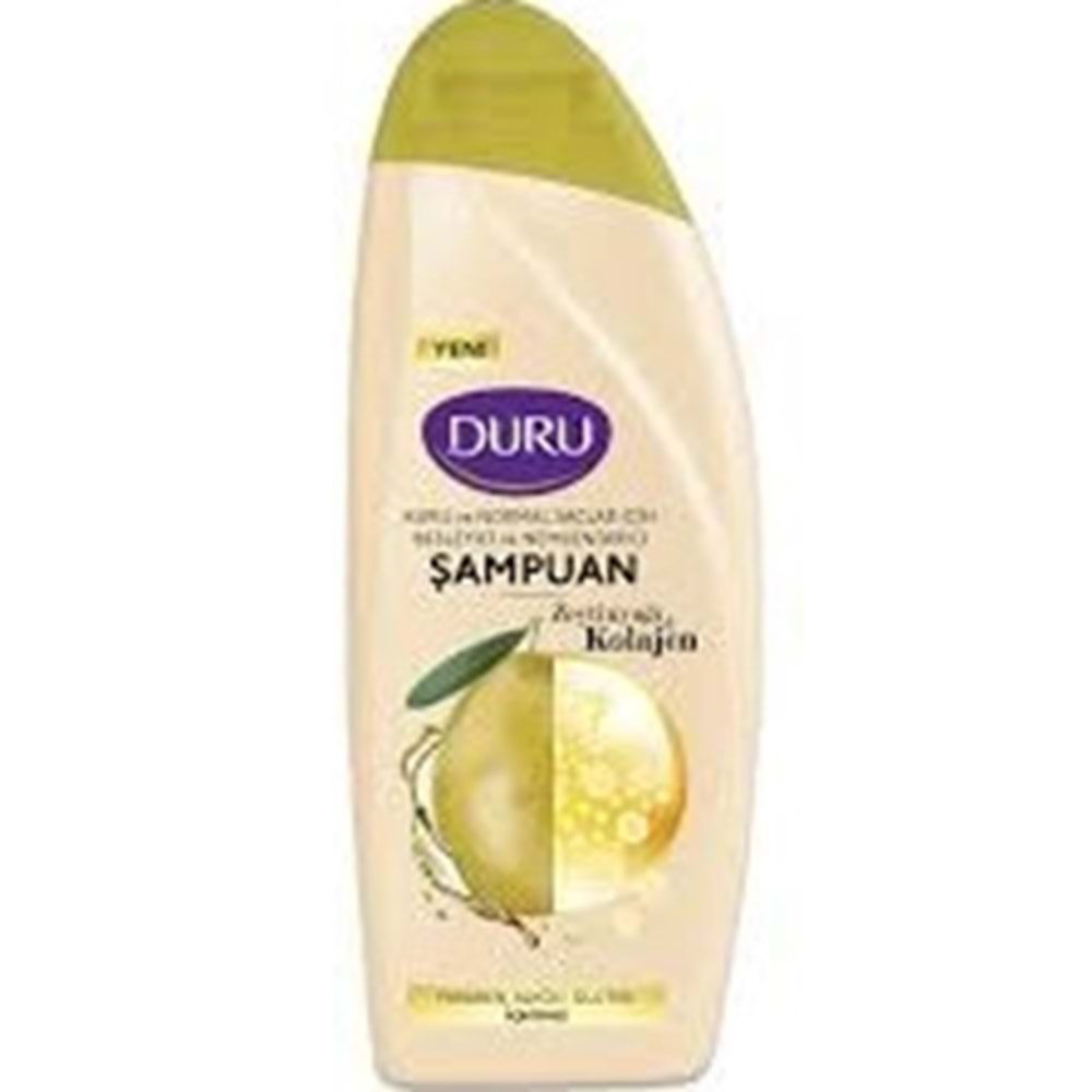 DURU ŞAMPUAN 500 ML KURU VE NORMAL SAÇLAR ZEYTİNYAĞI