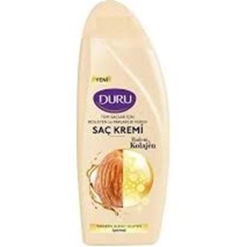 DURU SAÇ KREMİ 500 ML BADEM KOLEJAN BADEM
