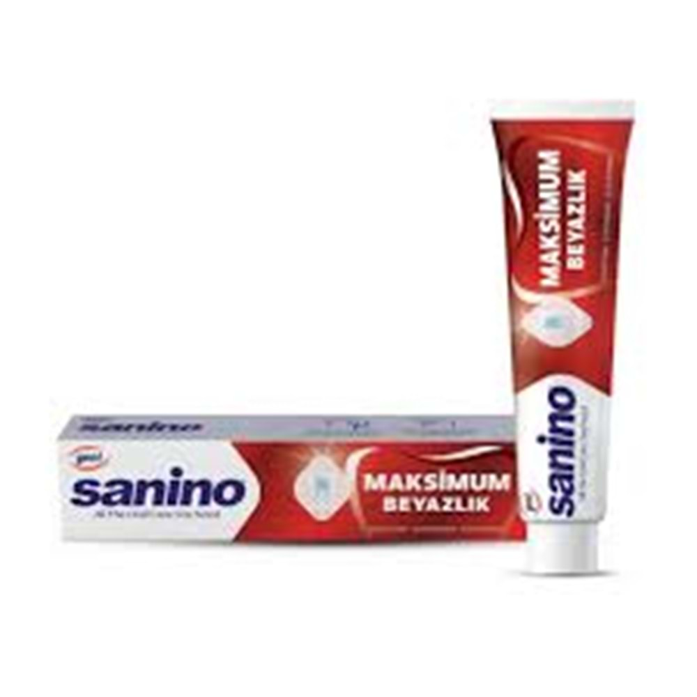 SANİNO DİŞ MACUNU 75 ML MAKSİMUM BEYAZLIK