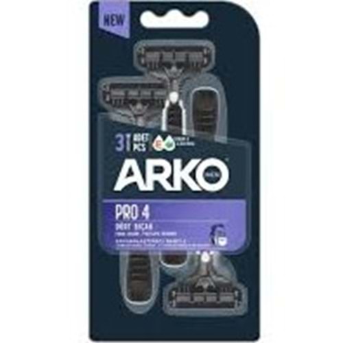 ARKO TRAŞ BIÇAĞI 3 ADET PRO 4