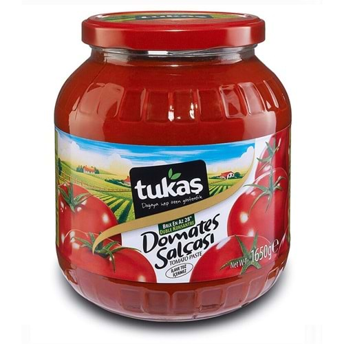 TUKAŞ DOMATES SALCASI 1650 GR