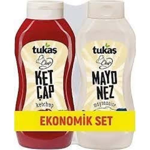 TUKAŞ KETÇAP&MAYONEZ SET 600+550 G EKONOMİK PAKET