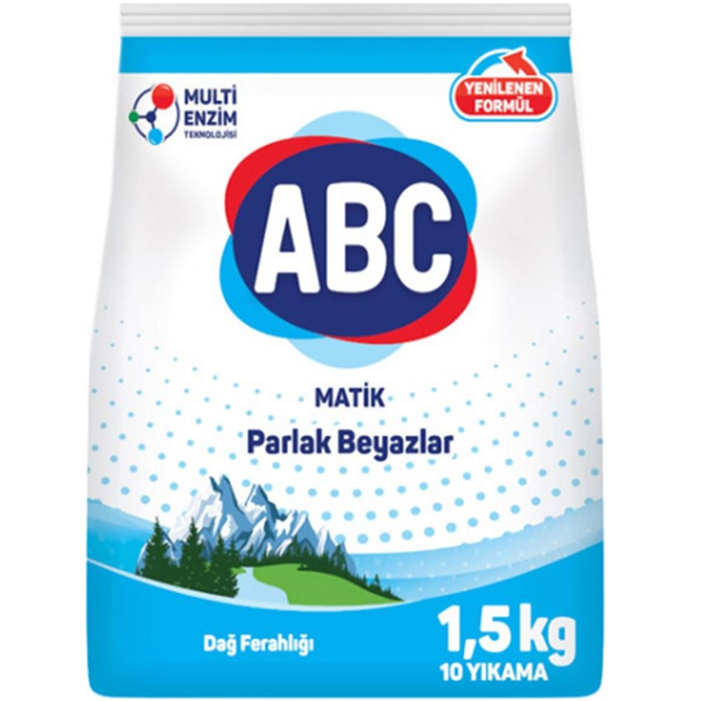 ABC MATIK 1,5 KG PARLAK BEYAZLIK