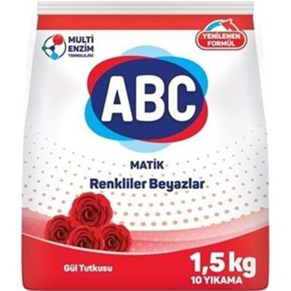 ABC MATIK 1,5 KG GUL TUTKUSU