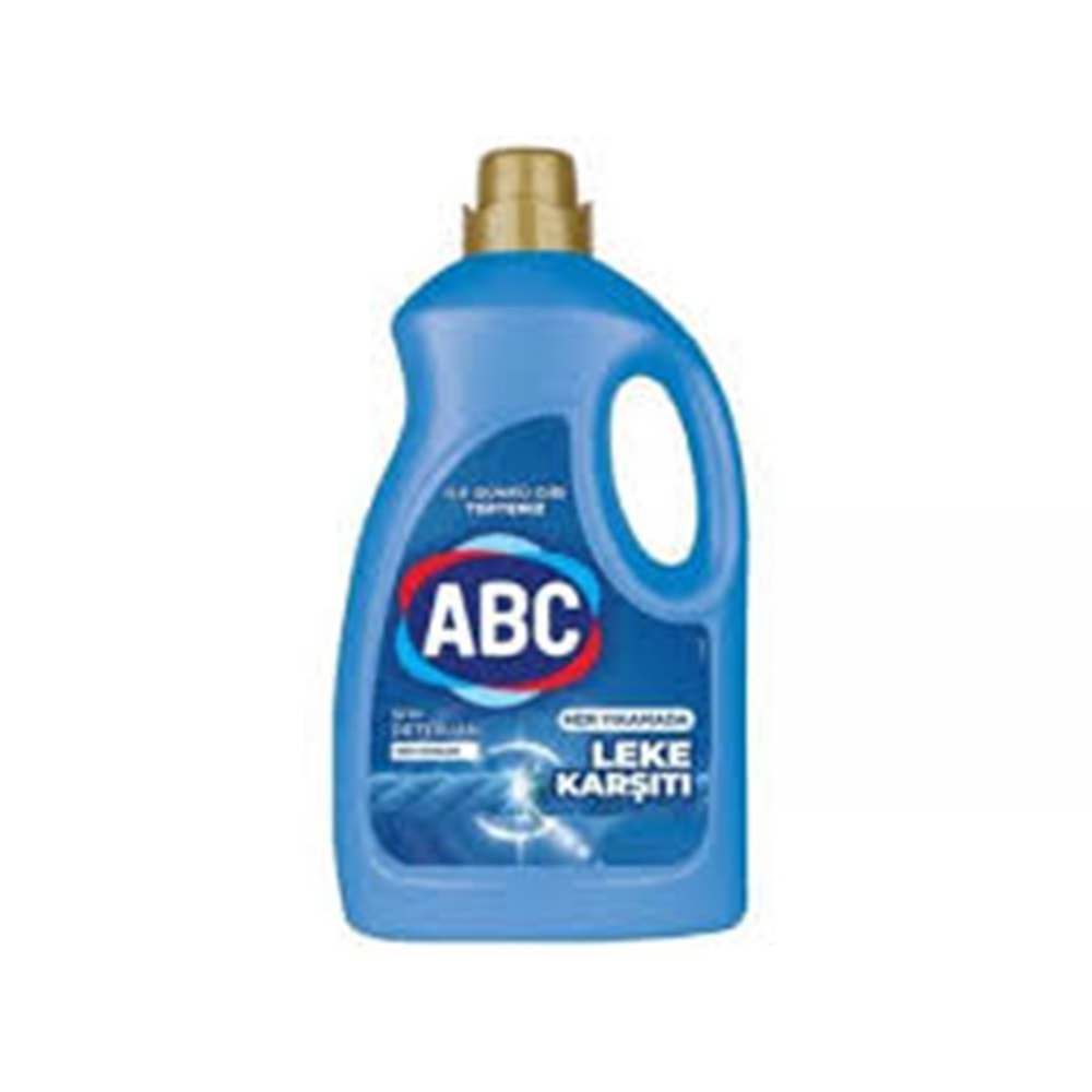 ABC SIVI CAMASIR DETERJANI 2700 ML LEKE KARSITI