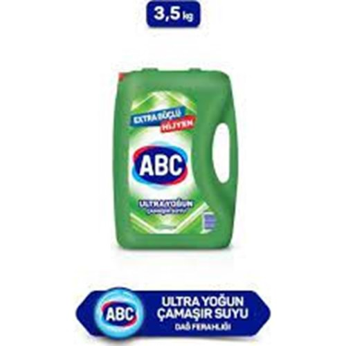 ABC ULTRA YOGUN CAMASIR SUYU 3250 ML DAG ESINTISI