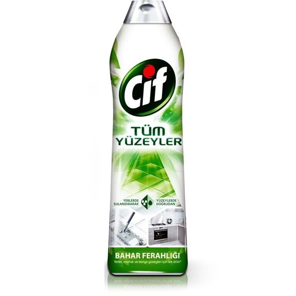 CİF JEL TUM YUZEYLER 750 ML BAHAR TAZELIGI