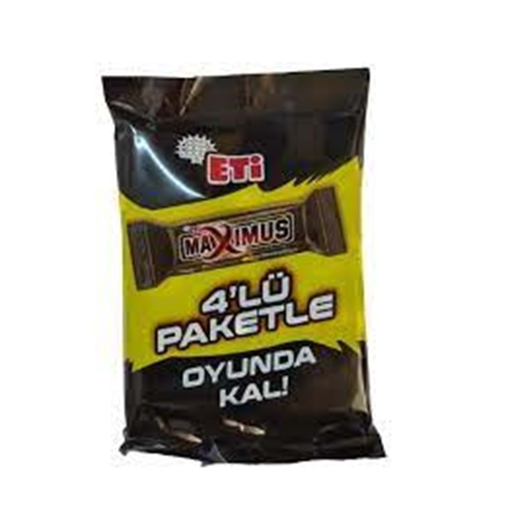 ETİ MAXIMUS CIKOLATA 4 LU 144 GR