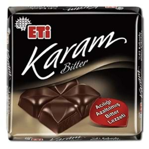 ETİ KARAM BITTER CIKOLATA 60 GR