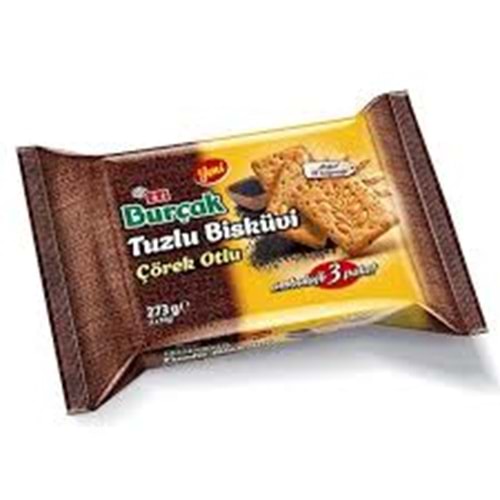 ETİ BURCAK TUZLU BISKUVI 3X91 GR COREK OTLU