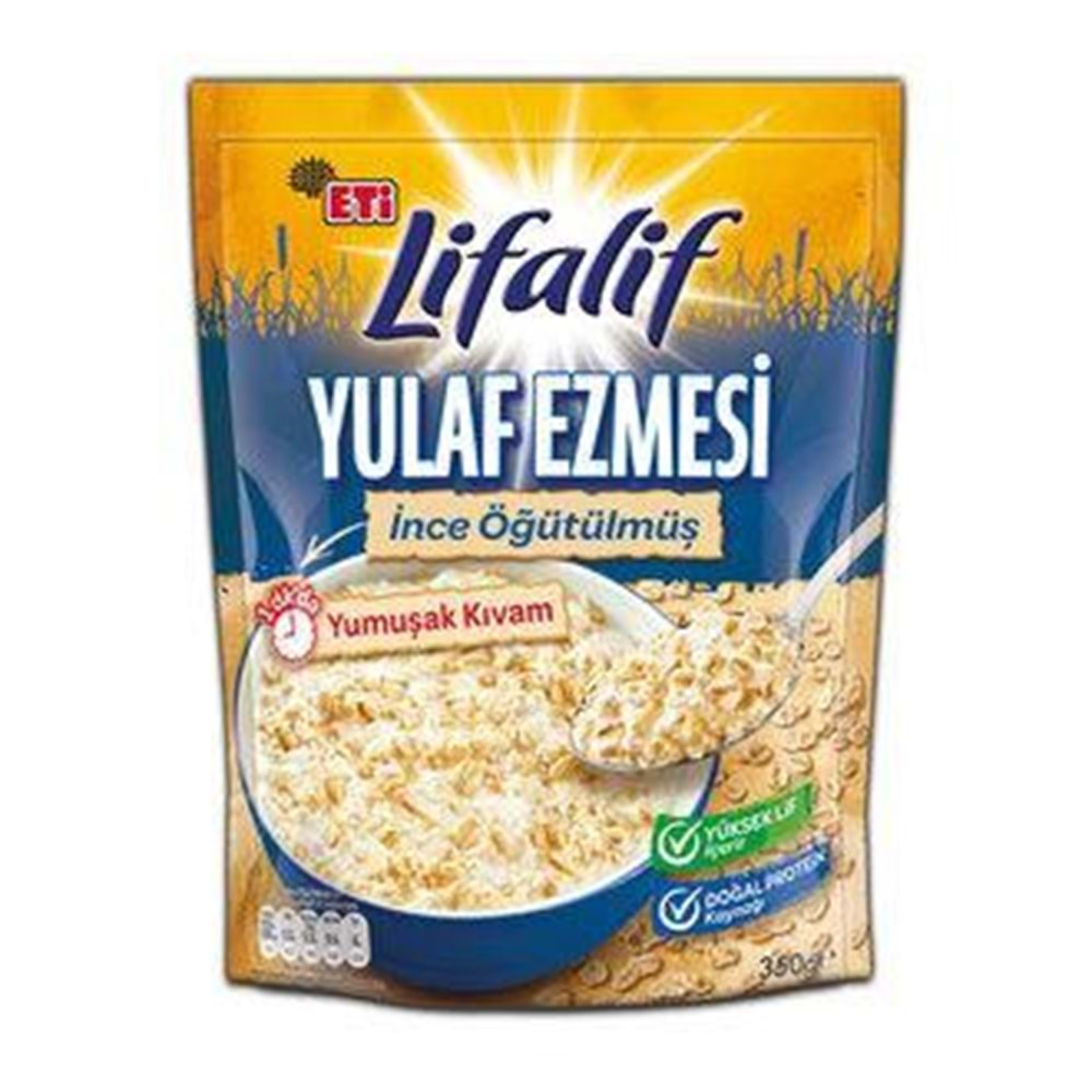 ETİ LIFALIF YULAF EZMESI 350 GR INCE OGUTULMUS