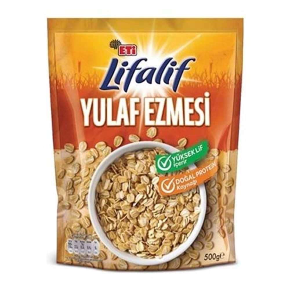 ETİ LIFALIF YULAF EZMESI 500 GR