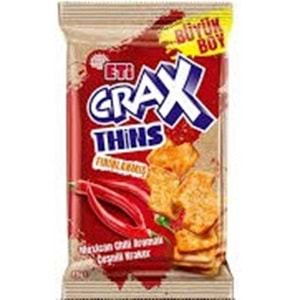 ETİ CRAX THİNS FIRINLANMIŞ KRAKER 70 G MEXİCAN CHİLİ AROMALI ÇEŞNİLİ