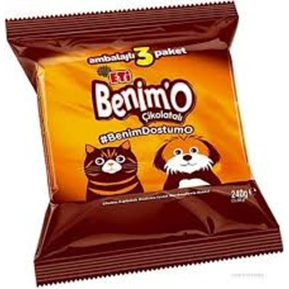 ETİ BENIMO BİSKÜVİ 3 LU 240 GR