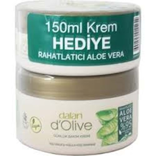 DALAN GÜNLÜK BAKIM KREMİ 250 ML+150 ML ALOE VERA