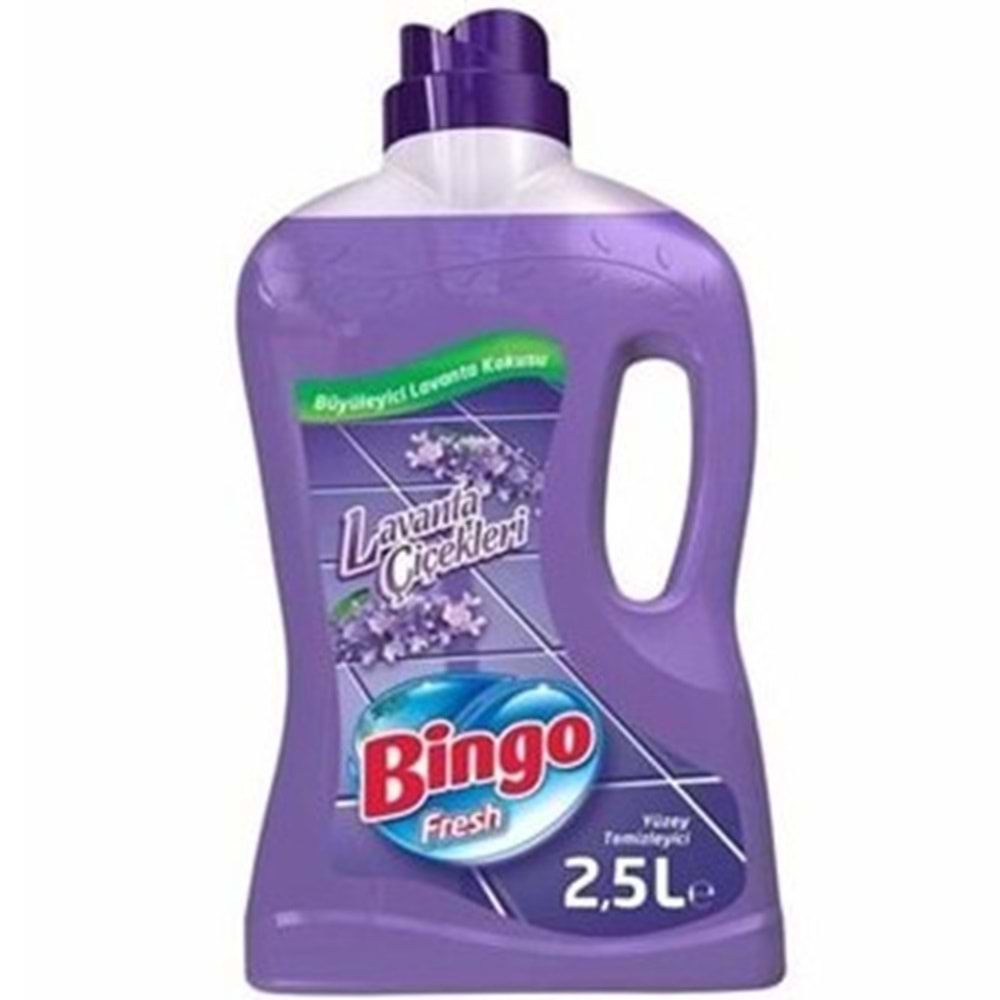 BİNGO YUZEY TEMIZLEYICI 2,5 LT LAVANTA CICEGI