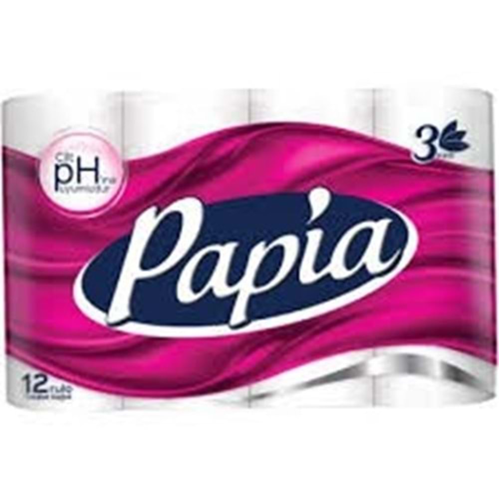 PAPİA TUVALET KAĞIDI 12 Lİ
