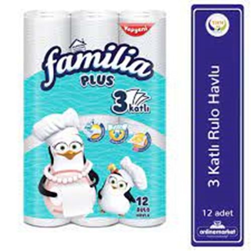 FAMİLİA KAGIT HAVLU 12 LI