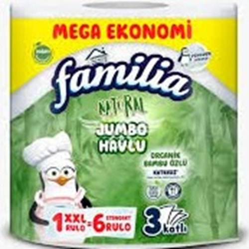 FAMİLİA JUMBO KAĞIT HAVLU 3 KATLI