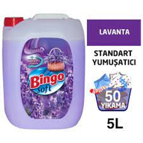 BİNGO YUMUSATICI 5 LT LAVANTA RUZGARI